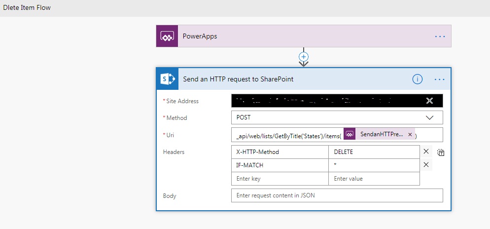 HTTP request to SharePoint