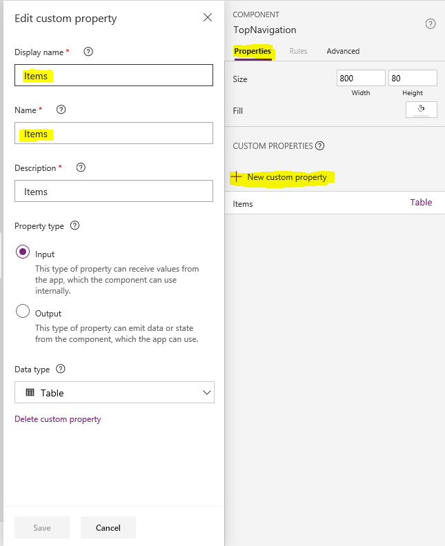 Getting started with PowerApps Component
