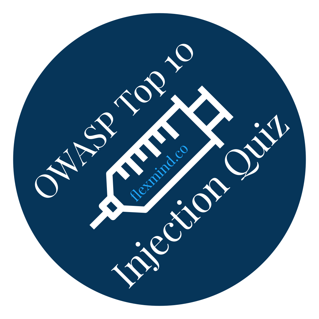 Owasp Injection Quiz