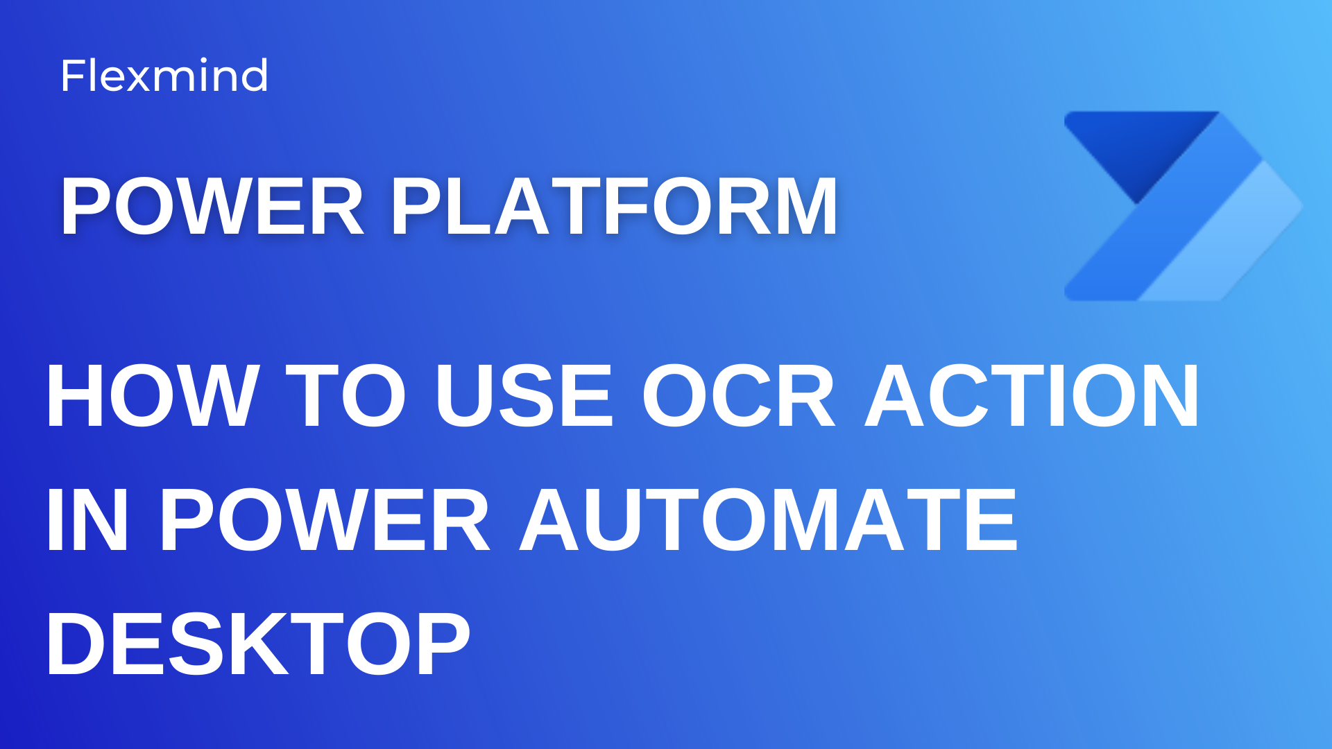 OCR in Power Automate Desktop