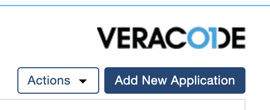 Veracode - Add new application