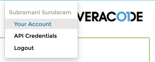 Veracode API Credentials