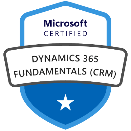 MB-910: Microsoft Dynamics 365 Fundamentals (CRM)