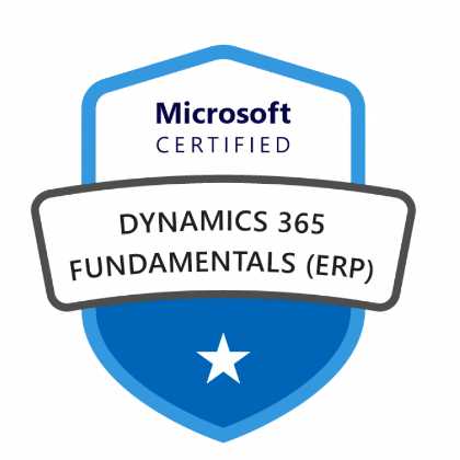 MB-920: Microsoft Dynamics 365 Fundamentals (ERP)