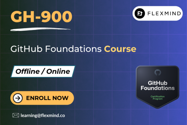 GitHub Foundations GH-900 Certification Training | Flexmind